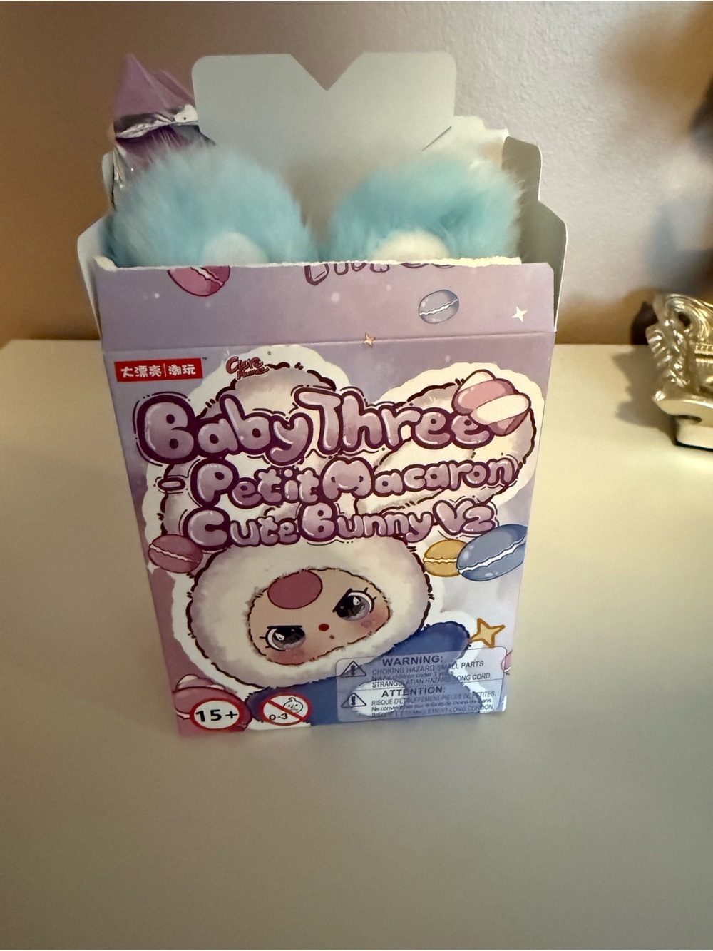 Baby Three Petit Macaron Bunny V2 Ink Blue